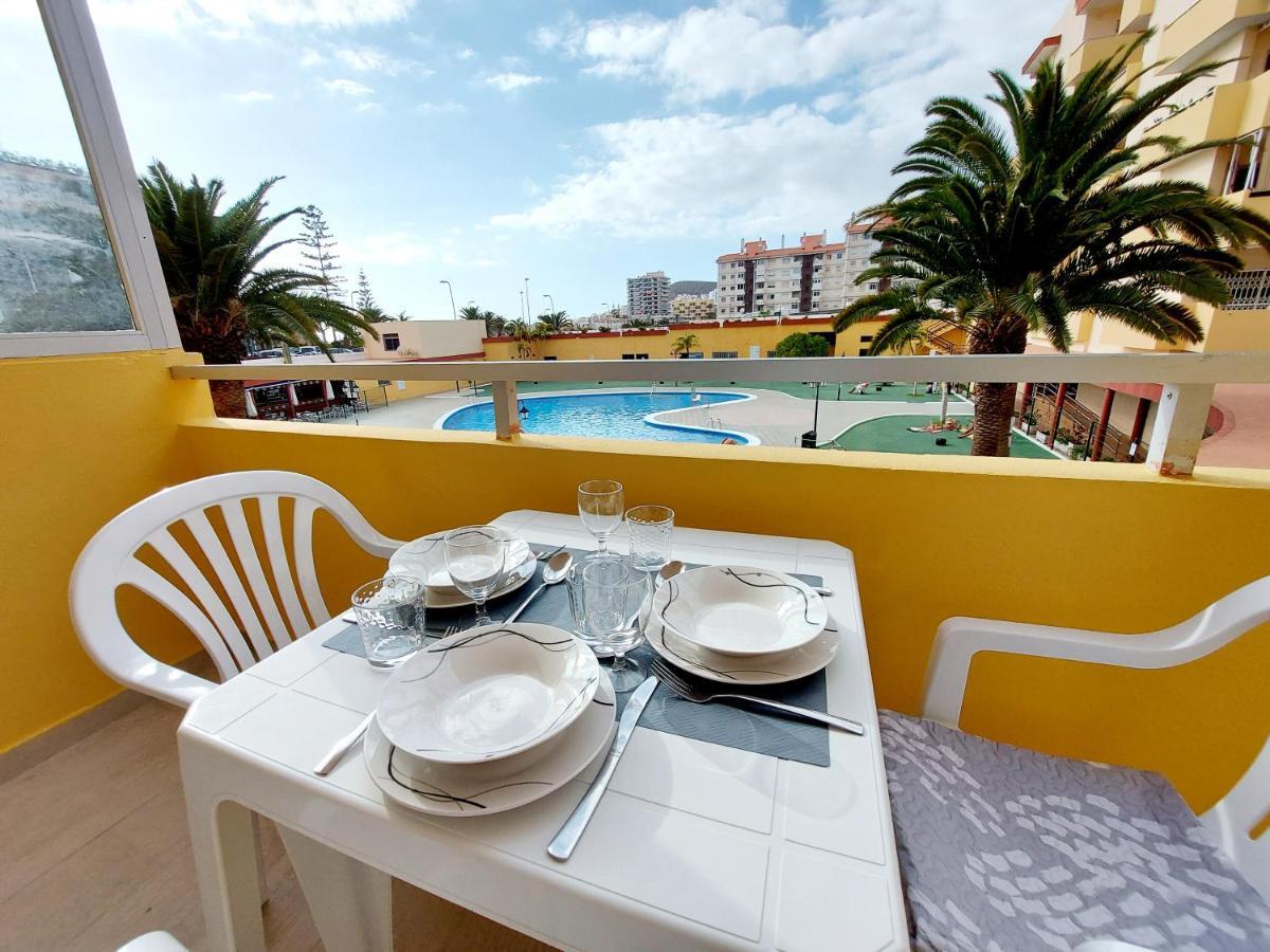 Sunny Cozy Nice Apartment Loscristianos Wifi,Pool ลอส กริสเตียนอส ภายนอก รูปภาพ